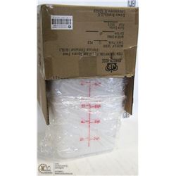 6QT INGREDIENT BINS - LOT OF 4