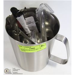 STAINLESS MEASURE SET - 10 PIECES