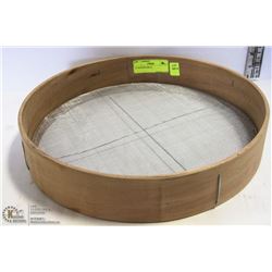 14" WOODEN SIEVE