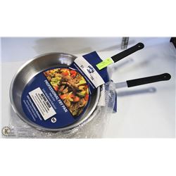 12" NON STICK ALUMINUM FRY PANS - LOT OF 2