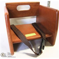 NEW STABLECRAFT WOOD BOOSTER SEAT