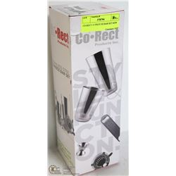 CO-RECT 13 PIECE SS BAR SET NEW