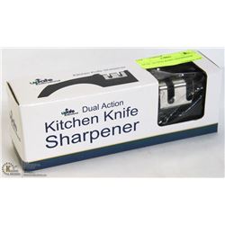 DUAL ACTION KNIFE SHARPENER