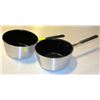 Image 1 : LOT OF 2 NEW HEAVY DUTY 7QT ALUMINUM NON-STICK