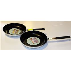 12" COATED ALUMINUM FRY PANS (2)