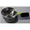 Image 1 : 8" NATURAL ALUMINUM FRY PANS (4)