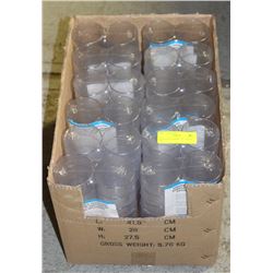 8OZ PLASTIC TUMBLERS - LOT OF 144