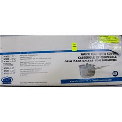 4.5QT HD SAUCE PAN INDUCTION CAPABLE ON CHOICE: