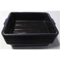 TOTE BOXES - LOT OF 6