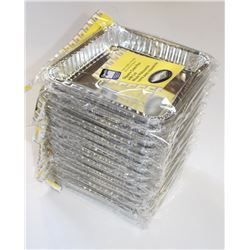 SQUARE CAKE PANS WITH LIDS 1 CASE WITH 8 BOXES