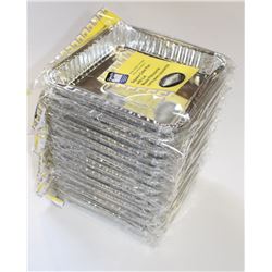 SQUARE CAKE PANS WITH LIDS 1 CASE WITH 8 BOXES