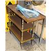 Image 1 : SERVICE CART WITH DROP LEAF EXTENSION 38"x16"x32"