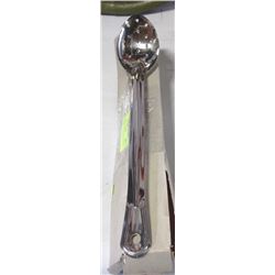 12 NEW 15" STAINLESS PERFORATED SPOONS ON CHOICE:
