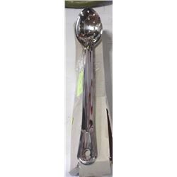 12 NEW 15" STAINLESS PERFORATED SPOONS ON CHOICE: