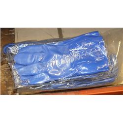 ON CHOICE: DOZEN PAIRS OF RUBBER GAUNTLETS