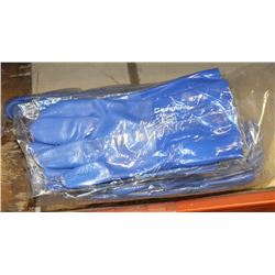 ON CHOICE: DOZEN PAIRS OF RUBBER GAUNTLETS