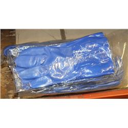 ON CHOICE: DOZEN PAIRS OF RUBBER GAUNTLETS