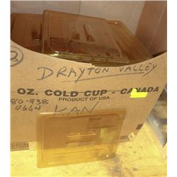 LARGE LOT OF HALF-SIZE PLASTIC INSERTS & LIDS