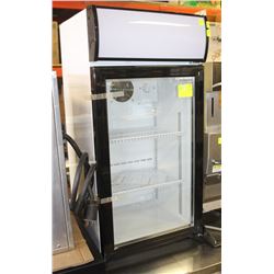 NEW COUNTERTOP SINGLE GLASS DOOR REFIGERATOR