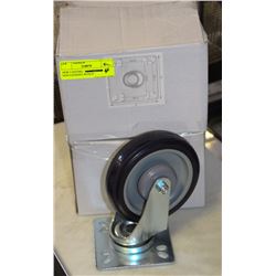 ON CHOICE: NEW CASTORS NON-LOCKING WITH 4"