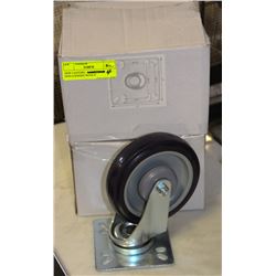 ON CHOICE: NEW CASTORS NON-LOCKING WITH 4"