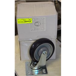 ON CHOICE: NEW CASTORS NON-LOCKING WITH 4"