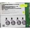 5" CASTERS NEW - LOT OF 4