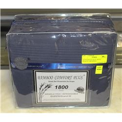 ON CHOICE: QUEEN ROYAL BLUE  HOTEL QUALITY 1800