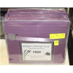 ON CHOICE: QUEEN LILAC  HOTEL QUALITY 1800 SERIES