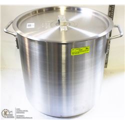 ME#14) ALUMINUM STOCK POT 40QT MED. WITH LID
