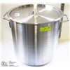 ME#14) ALUMINUM STOCK POT 40QT MED. WITH LID