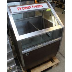 SILVERKING ICECREAM FREEZER BROWN IN COLOR