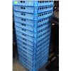 LOT OF 15 DISHWASHER FLAT RACK SMALL HOLES BLUE