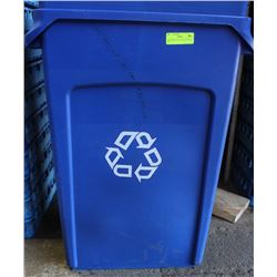 SLIMJIM RECYCLE BIN BLUE WITH LID
