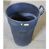 Image 1 : ROUGHNECK 32GAL BLACK BIN WITH WHEELS