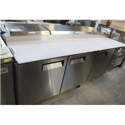 SATURN 93" REFRIGERATED PIZZA PREP TABLE