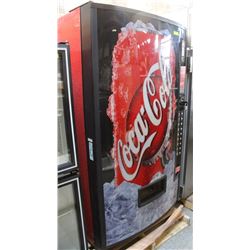 COIN OPERATED COCA-COLA VENDING MACHINE