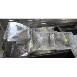 ONION CHOPPER, GRATER, MISC. PIZZA TRAYS