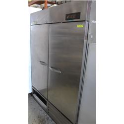 BEVERAGE-AIR SS 2-DOOR REFIGERATED COOLER
