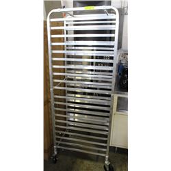 ON CHOICE:NEW ALUMINUM 20 TIER PAN RACK