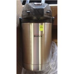 NEW STAINLESS STEEL BUNN HOT BEVERAGE CARAFE