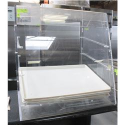 2 TIER  ACRYLIC DISPLAY