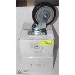 ON CHOICE:NEW CASTORS NON-LOCKING WITH 4"