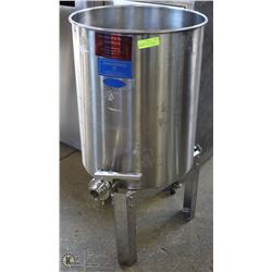 MARCHISIO STAINLESS 100L FERMENTING TANK WITH STAN