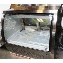 ICB CURVED GLASS REFIGERATED DELI CASE- NEW