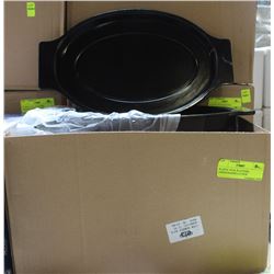 ON CHOICE:PLASTIC OVAL PLATTERS, JOHNSON-ROSE (12)