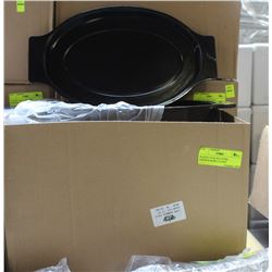 ON CHOICE:PLASTIC OVAL PLATTERS, JOHNSON-ROSE (12)