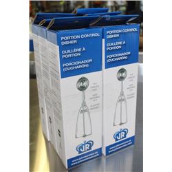 ON CHOICE:SET OF 6 NEW  PORTIONS SCOOPS