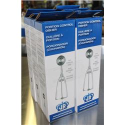 ON CHOICE:SET OF 6 NEW  PORTIONS SCOOPS