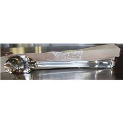 NEW 15" STAINLESS PERFORATED SPOONS - LOT OF 12